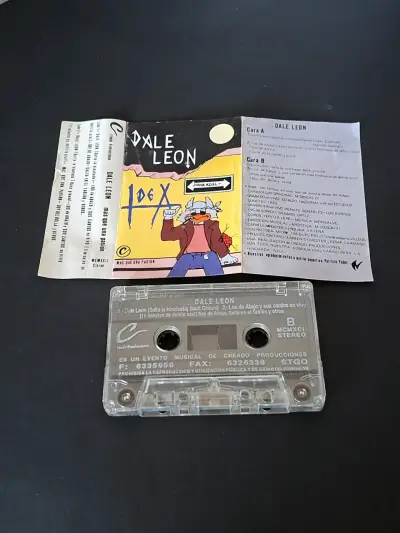 Cassette Dale Leon Del Club Futbol U. De Chile - miniatura 3