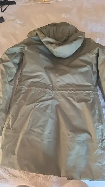 Parka verde The North Face con capucha - miniatura 2