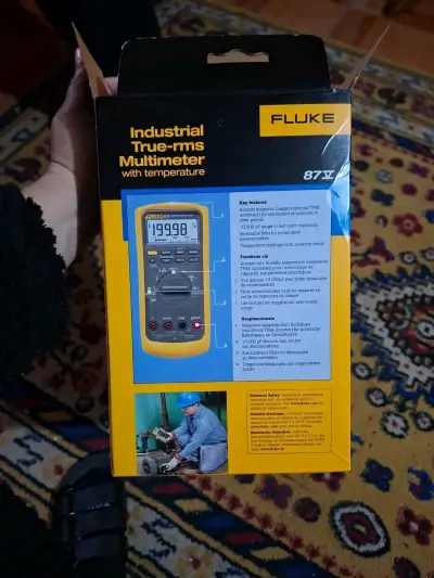 Multímetro Industrial Fluke 87V con Medición de Temperatura - miniatura 3
