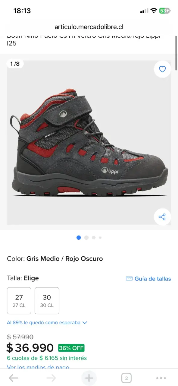 Botines niño Lippi 27 - 6