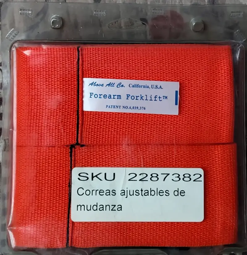 Par de Correas Ajustables de Mudanza - 2