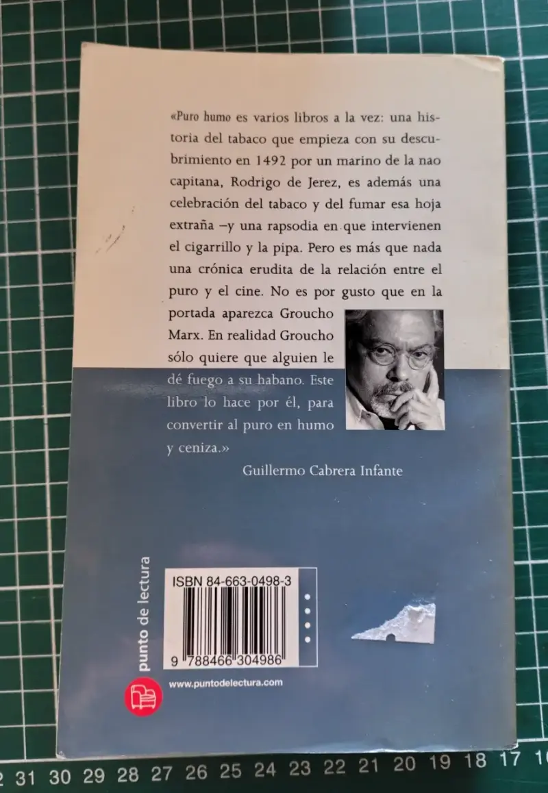 Libro 'Puro Humo' de Guillermo Cabrera Infante - 2