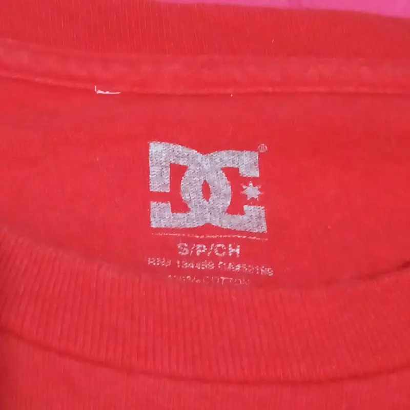 Polera roja DC Shoes para hombre - 2