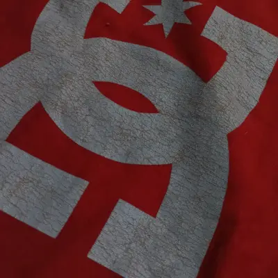 Polera roja DC Shoes para hombre - miniatura 3