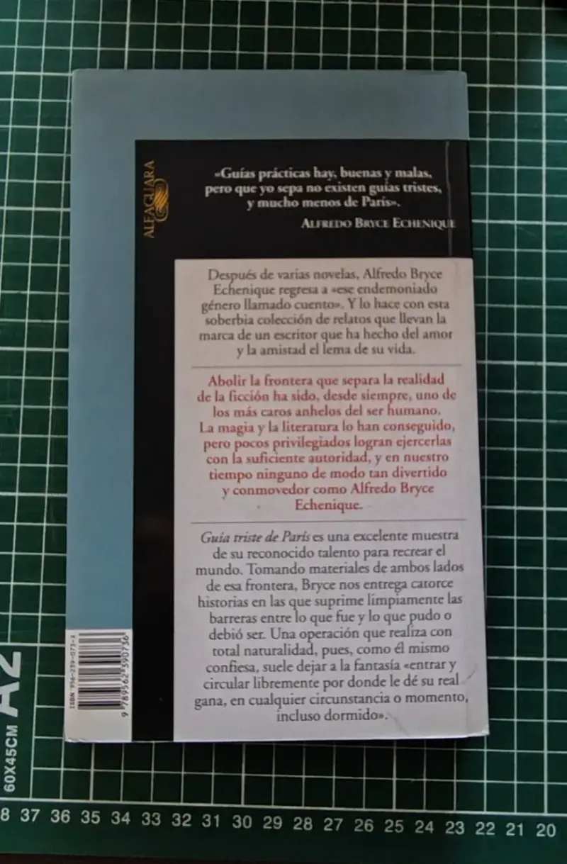 Libro Guía Triste de París de Alfredo Bryce Echenique - 2