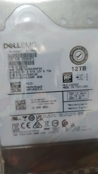 Disco Duro Dell EMC Ultrastar 12TB - miniatura 2