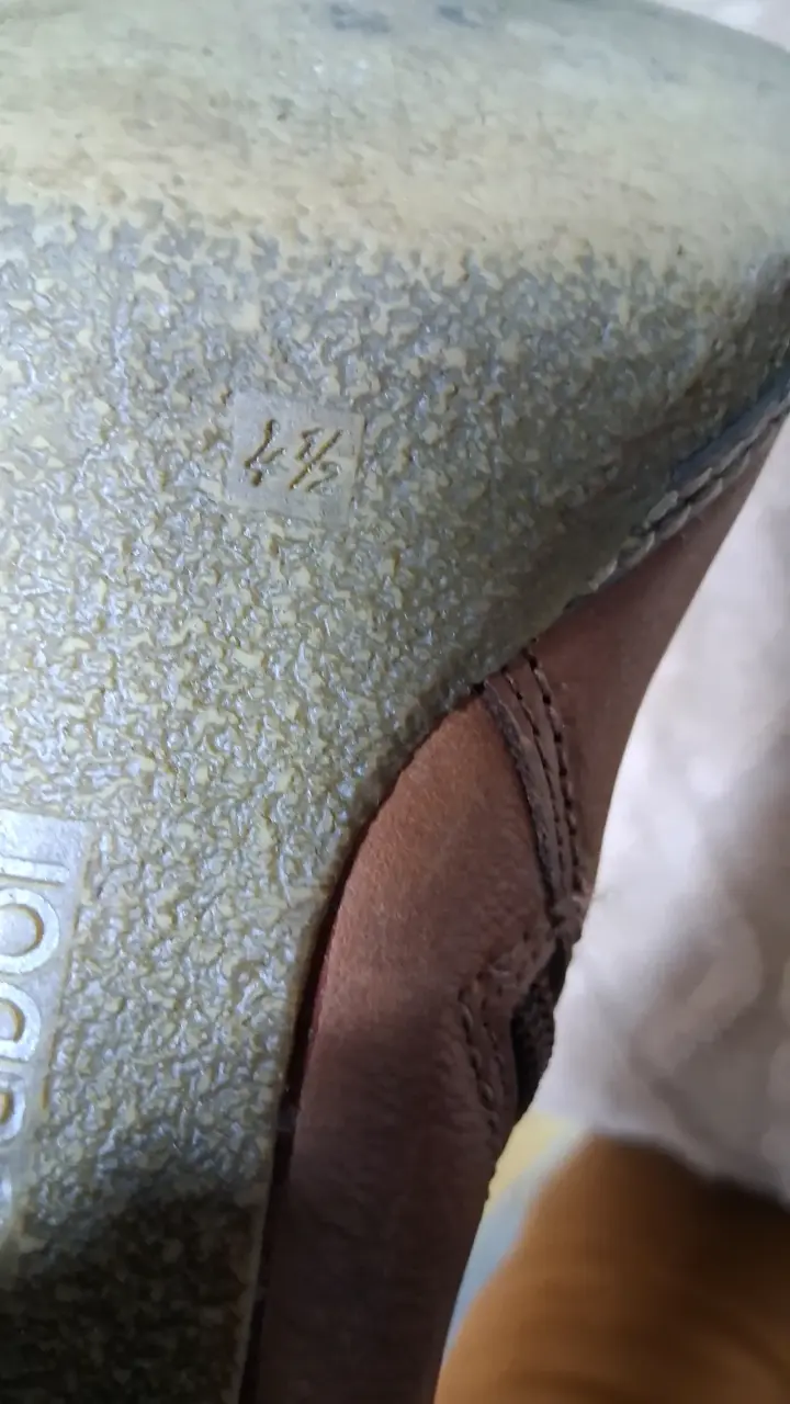 Botines de cuero marrón con tacón - 4
