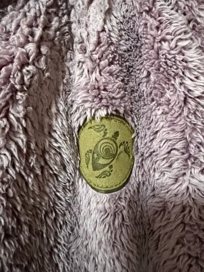 Chaqueta de polar rosada con cierre - miniatura 2