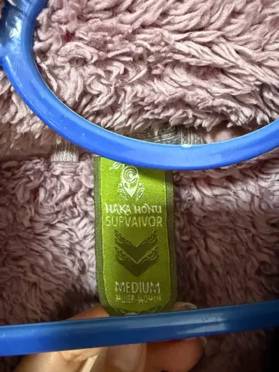 Chaqueta de polar rosada con cierre - miniatura 3