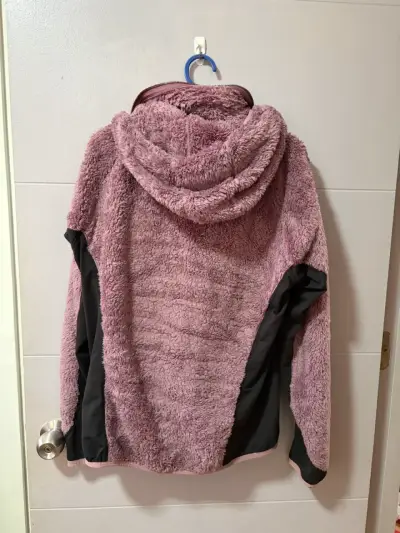 Chaqueta de polar rosada con cierre - miniatura 6