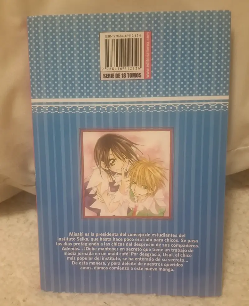 Manga Kaichou Wa Maid-sama Volumen 1 - 2