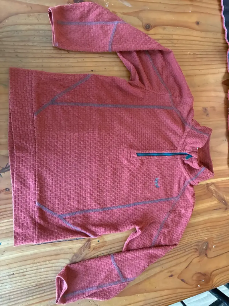 Polerón térmico para niños Lippi rojo y verde - 2