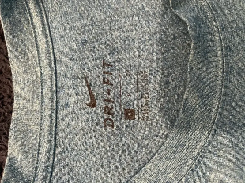 Polera deportiva azul Nike para hombre - 3