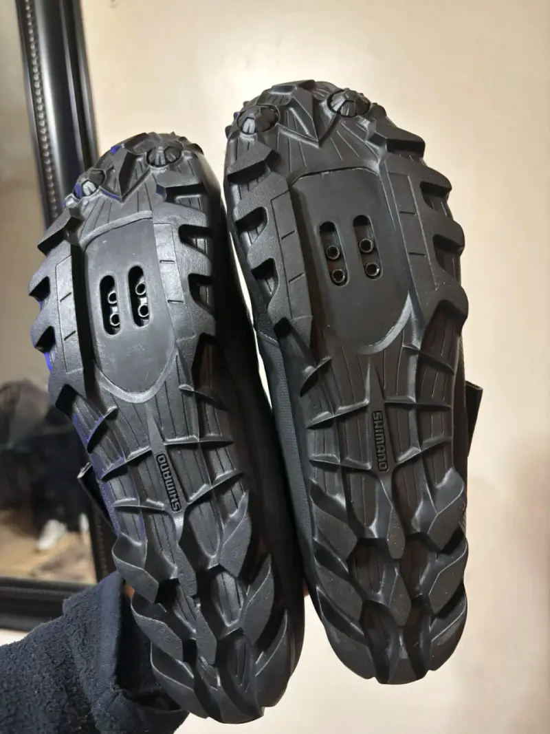 Zapatillas de Ciclismo Shimano MX1 Negras - 3