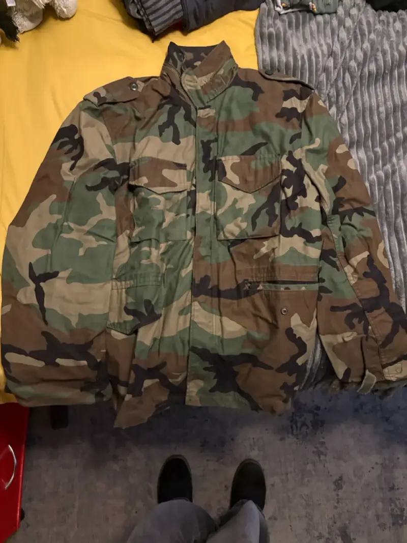 Chaqueta militar para hombre