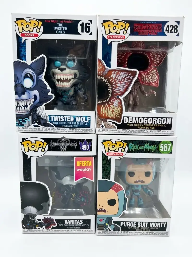 Set de Figuras Funko Pop Twisted Wolf y Demogorgon - 1