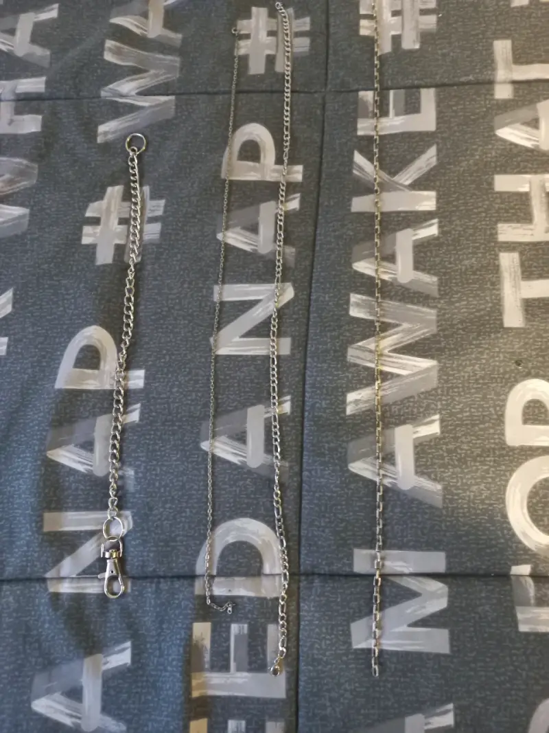 Cadenas de metal para pantalones - 1