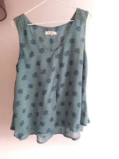 Blusa sin mangas estampado cebra Tatienne - miniatura 1