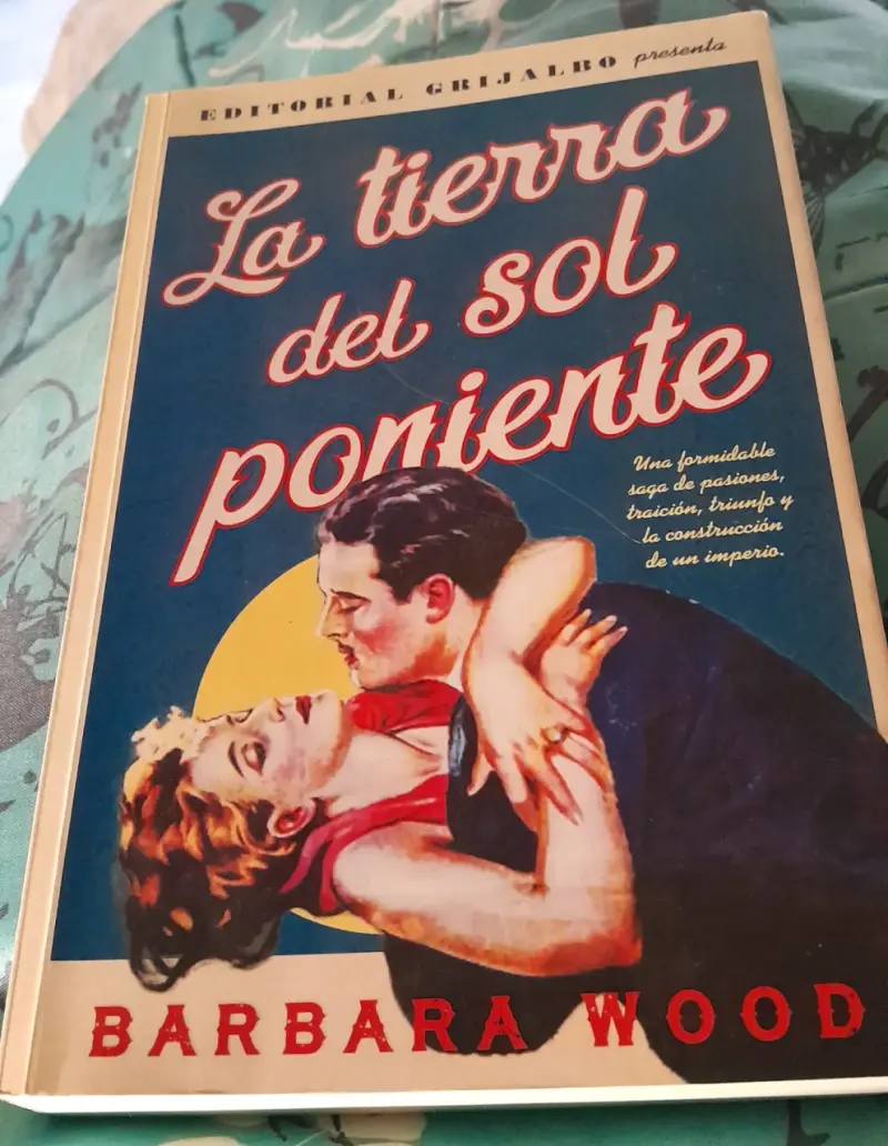 Libro 'La tierra del sol poniente' de Barbara Wood
