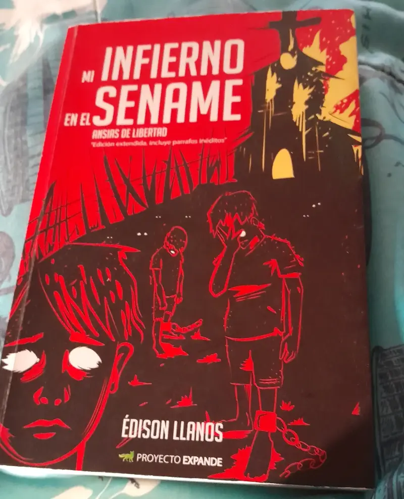 Libro 'Mi Infierno en el Sename' de Edison Llanos