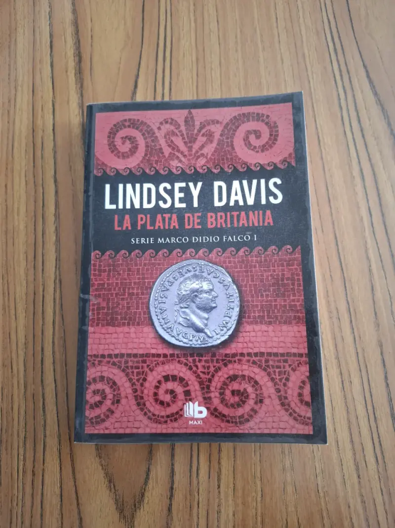 Libro 'La Plata de Britania' de Lindsey Davis - 1