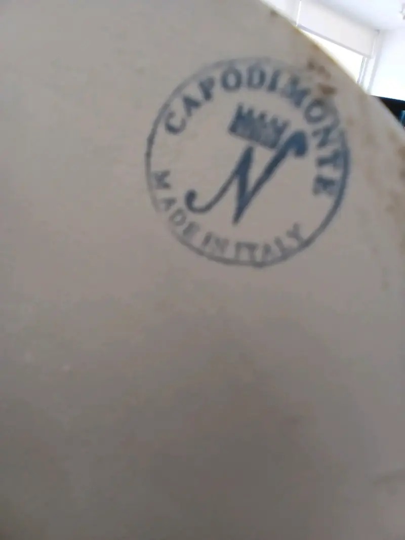 Sopera de cerámica Capodimonte estilo clásico - 4