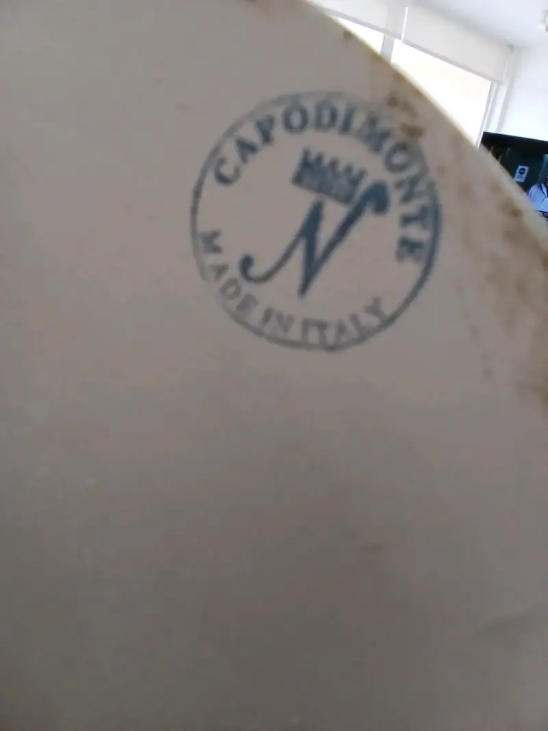 Sopera de cerámica Capodimonte estilo clásico - 5