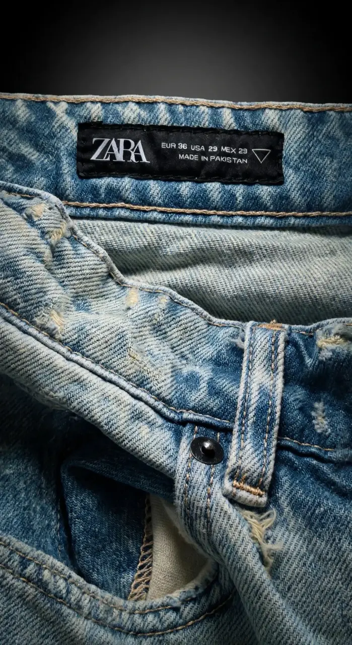 Vendo Jeans ZARA Original - Modelo Wide Leg Cargo - 3
