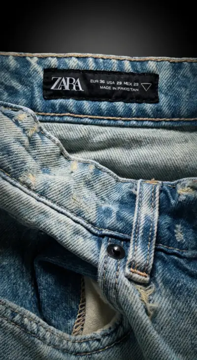 Vendo Jeans ZARA Original - Modelo Wide Leg Cargo - miniatura 3