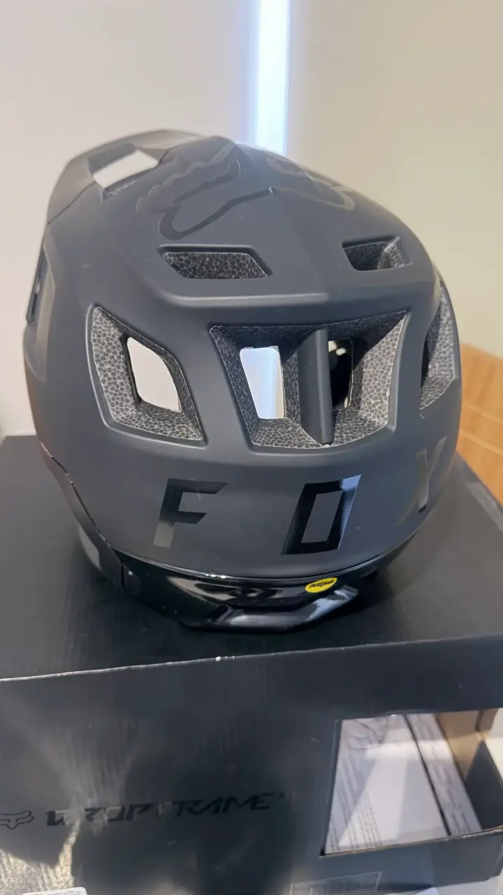 Casco de ciclismo Fox Dropframe Pro negro - 3