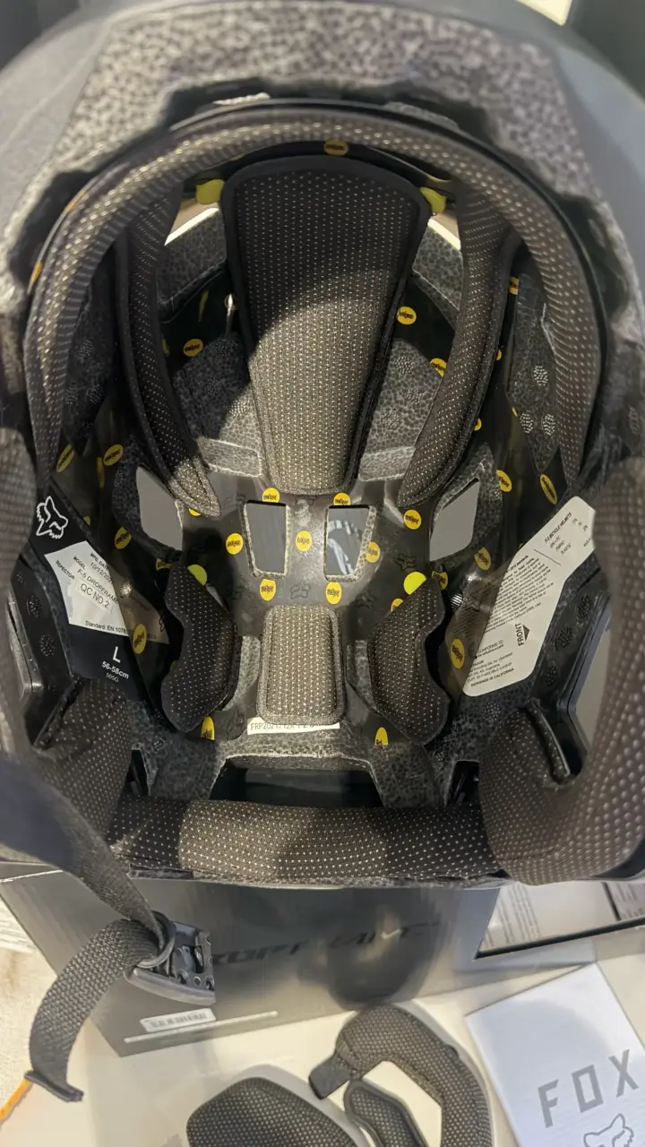 Casco de ciclismo Fox Dropframe Pro negro - 4