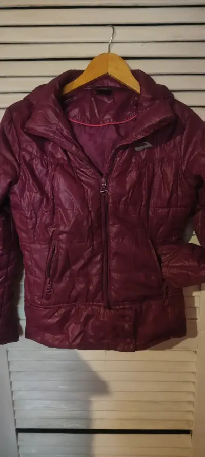 Chaqueta impermeable Columbia azul para mujer - miniatura 6