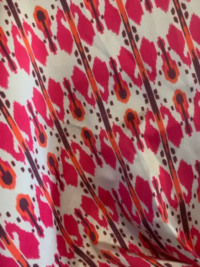 Vestido estampado floral con cinturón - miniatura 2