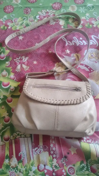 Cartera Nine & Co beige con detalles marrones - miniatura 3