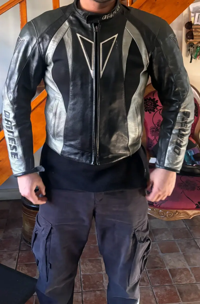 Chaqueta de cuero para motociclista Dainese - 2