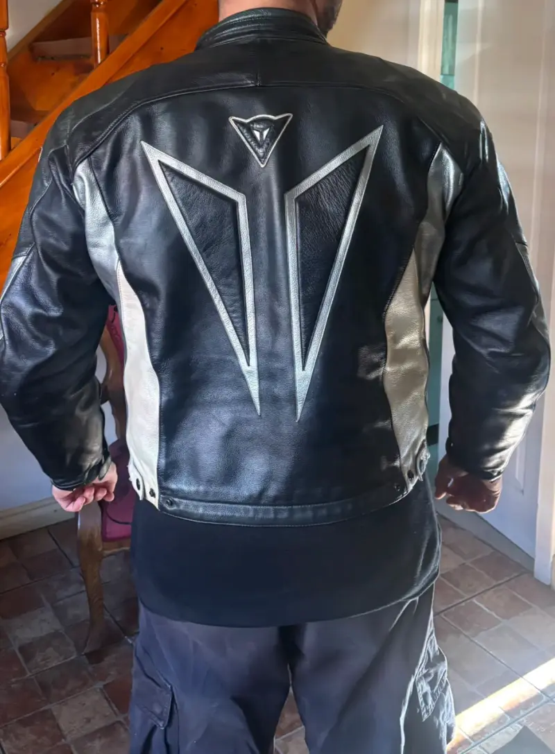 Chaqueta de cuero para motociclista Dainese - 3