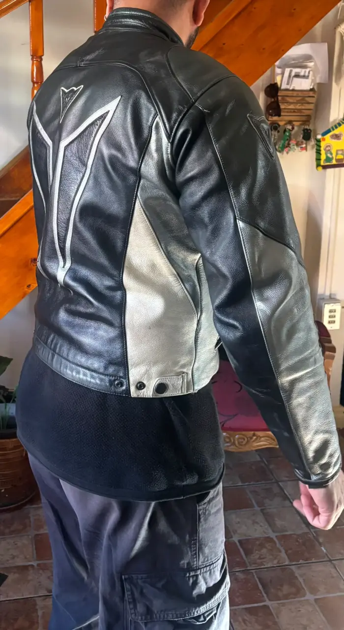 Chaqueta de cuero para motociclista Dainese - 5
