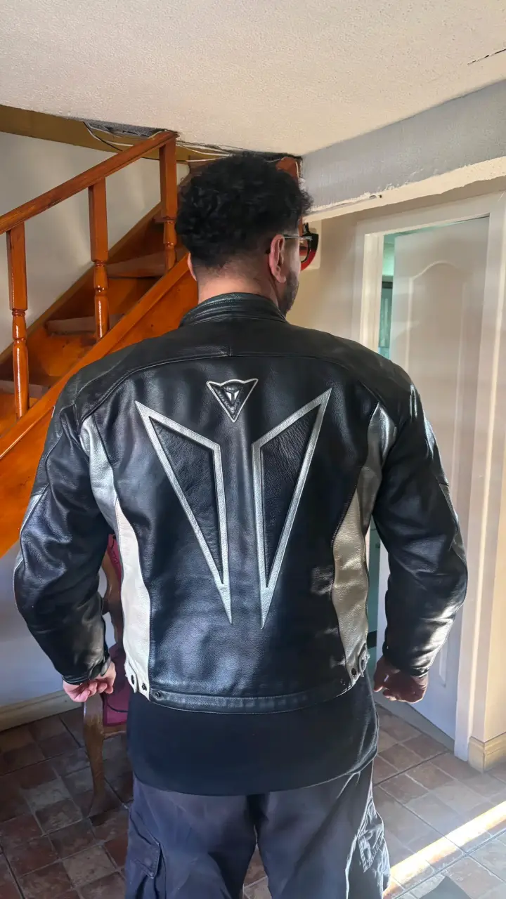 Chaqueta de cuero para motociclista Dainese - 6