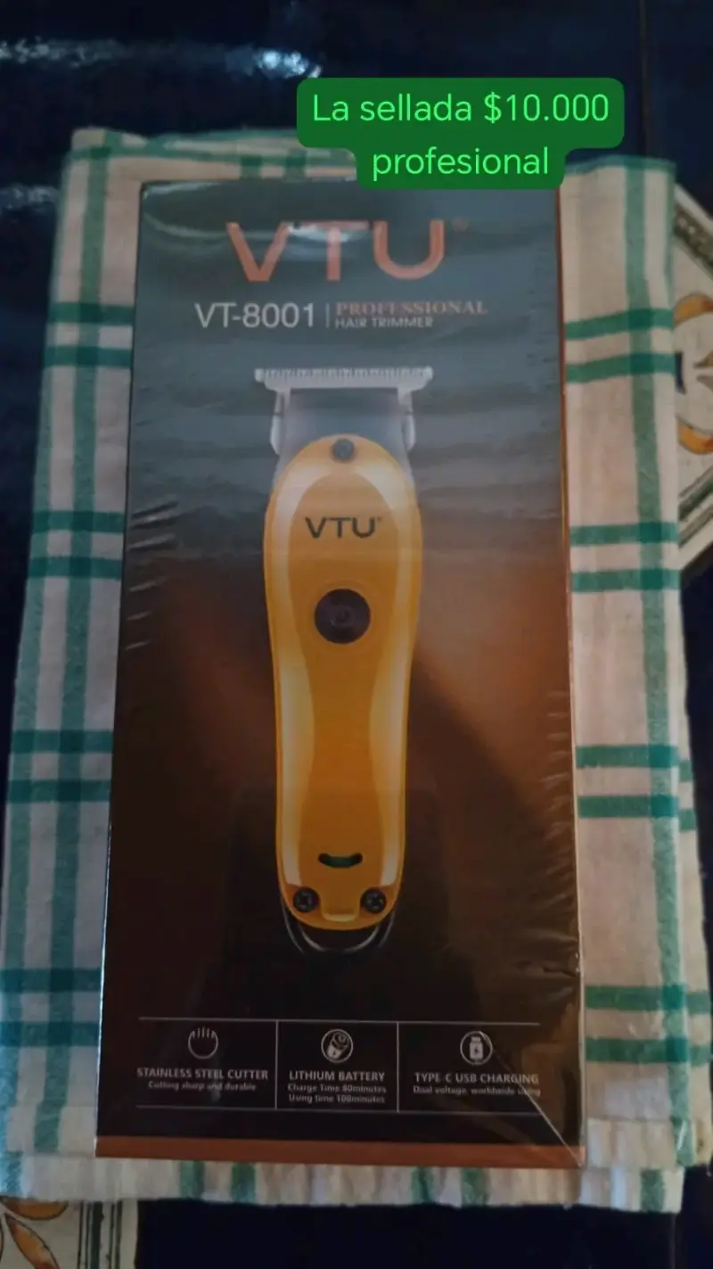 Cortapelos profesional VTU VT-8001 nuevo