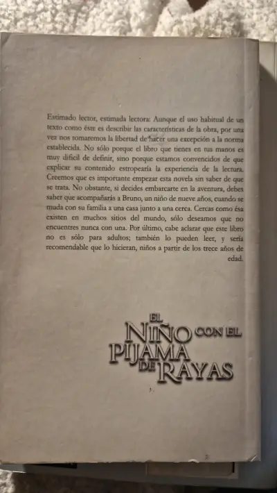 Libro El Niño con el Pijama de Rayas de John Boyne - miniatura 2