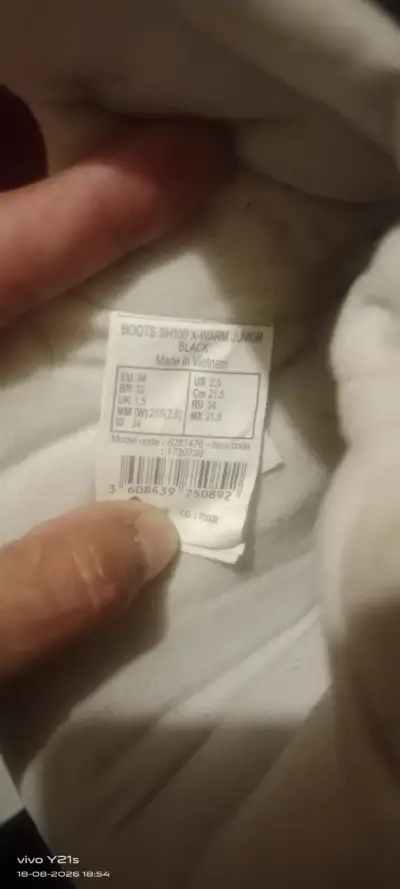 Botas de invierno negras suela antideslizante - miniatura 4