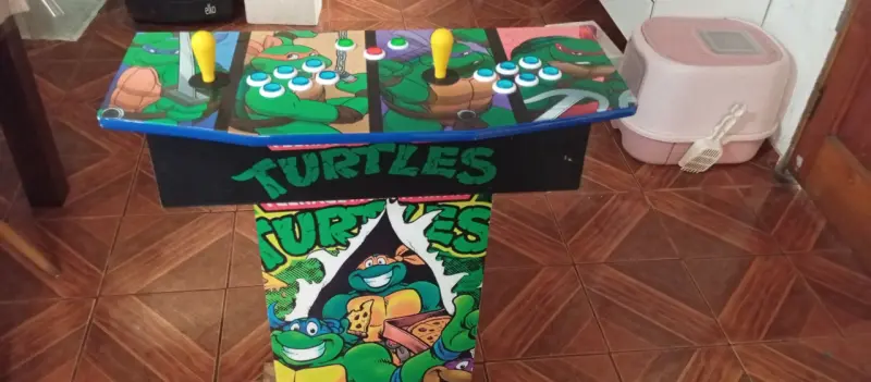 Máquina Arcade Turtles Retro