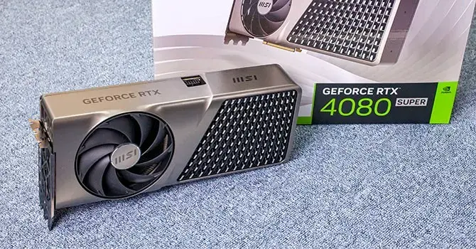 Tarjeta Gráfica MSI GeForce RTX 4080 Super - 1