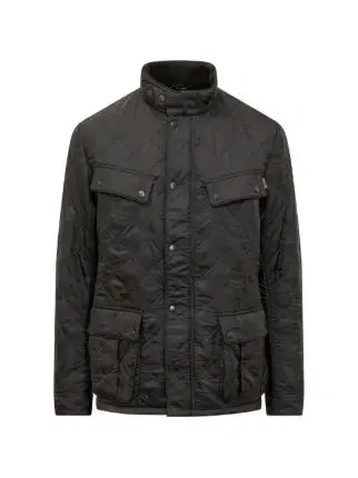 Chaqueta acolchada negra Barbour para hombre - 2