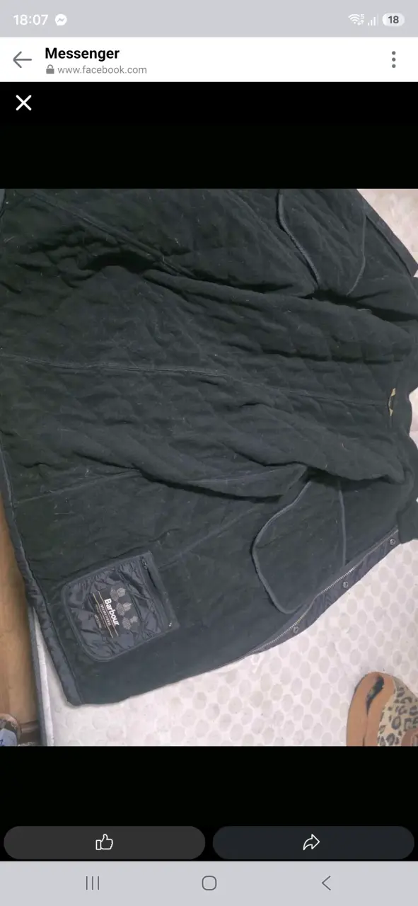 Chaqueta acolchada negra Barbour para hombre - 5