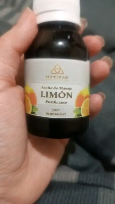 Aceite de masaje de limón y almendra Mantram - miniatura 1