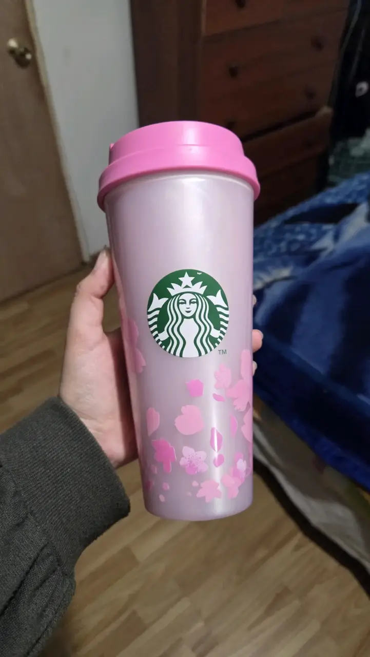 Vaso Starbucks Cherry Blossom Sakura 2022 - 1