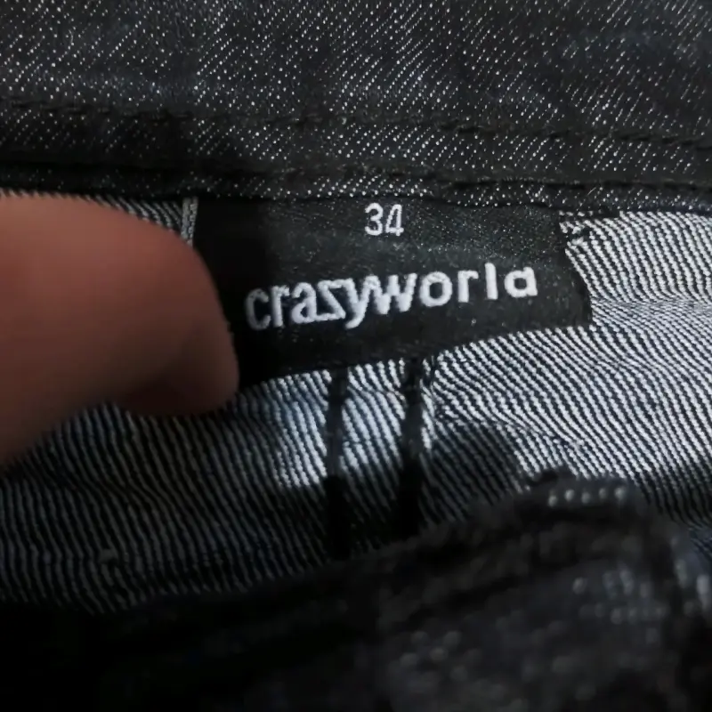 Mini falda de mezclilla Crazyworld talla 34 - 2