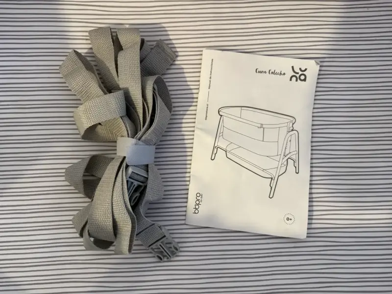 Cuna colecho BBpro gris con base ajustable - 4