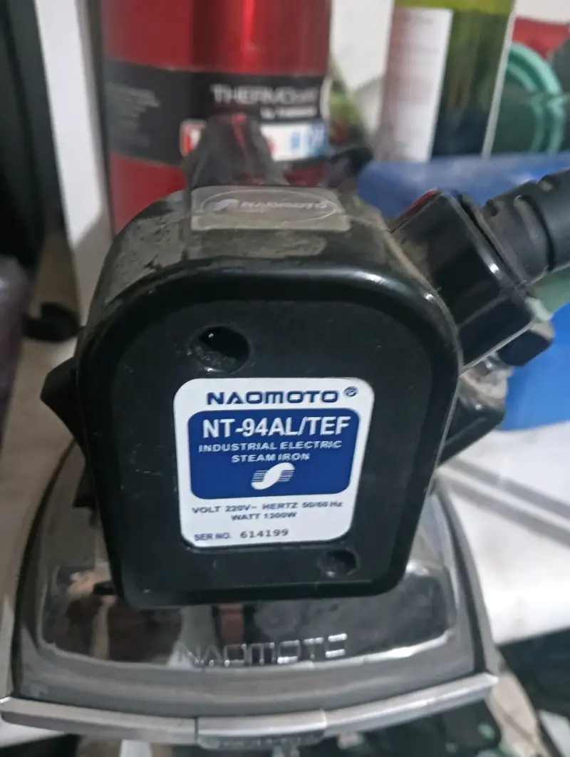 Plancha de vapor industrial Naomoto NT-34ALTF - 5